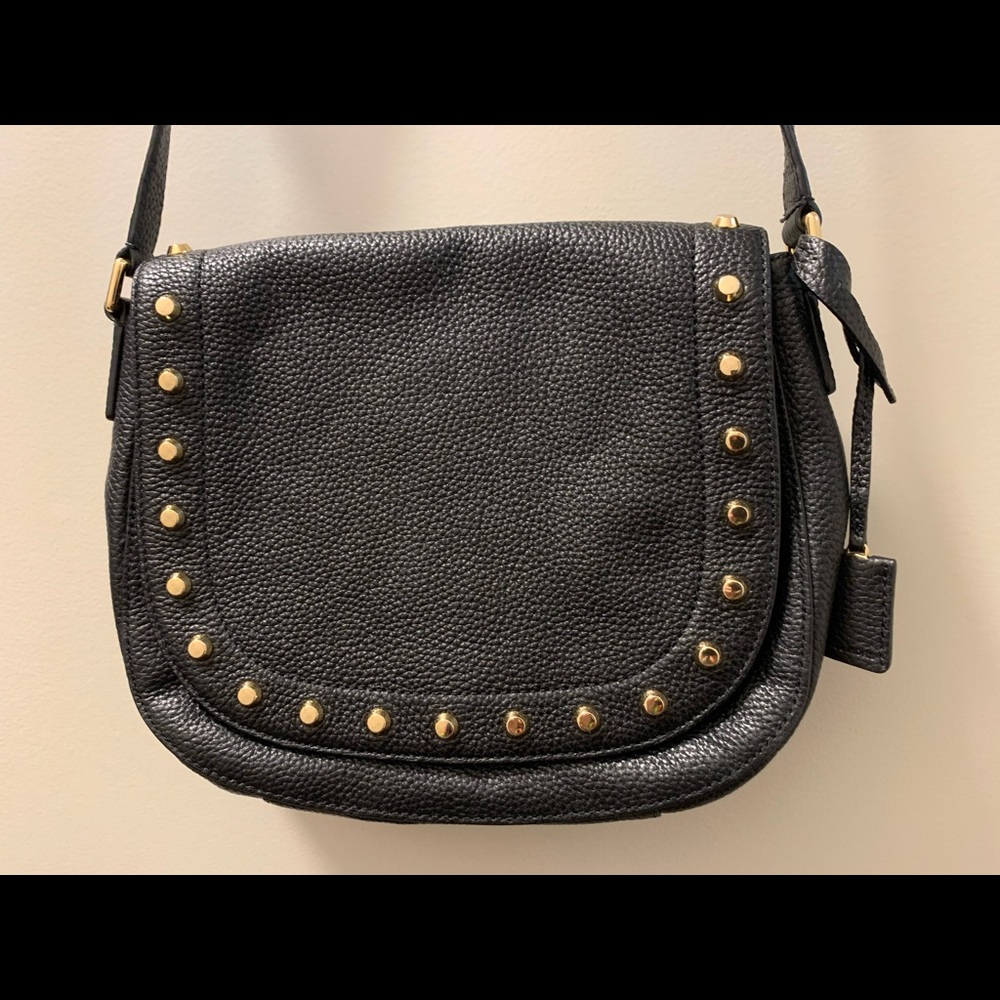 Michael Kors Hamilton Studded Messenger Crossbody